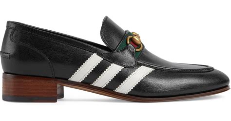 men adidas gucci shoes|Gucci Adidas loafer.